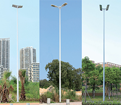 8米-15米LED投光燈雙頭中桿燈\球場燈燈桿