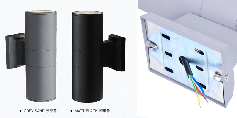 東莞七度照明(QDQBD-LED001)上下照雙頭LED墻壁燈細節圖片