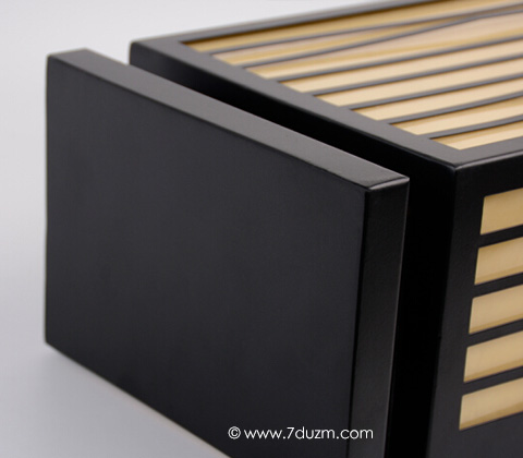 (QDQBD-YS021)別墅室外大門兩側簡約中式墻壁燈細節展示1